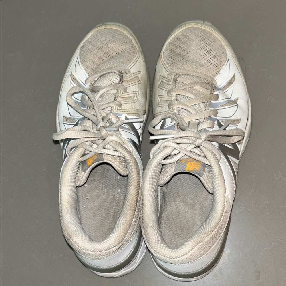New balance tennis White and Gray Athletic Shoes women
